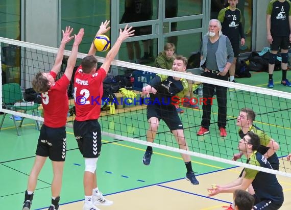 2022/23 Volleyball Herren Oberliga SG Helmstadt/Sinsheim vs VC Weil (© Siegfried Lörz)