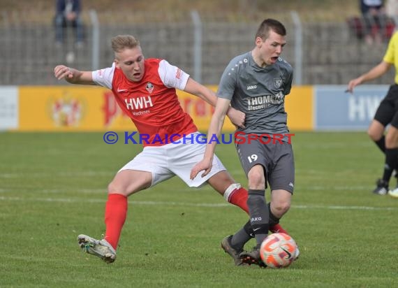 Saison 22/23 Verbandsliga Baden VfB Eppingen vs VfR Gommersdorf (© Siegfried Lörz)