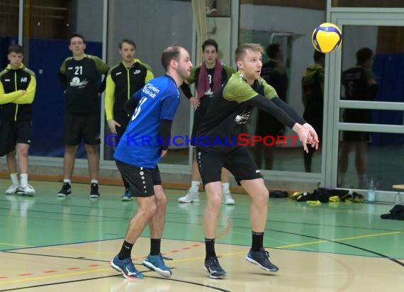 2022/23 Volleyball Herren Oberliga SG Helmstadt/Sinsheim vs VC Weil (© Siegfried Lörz)