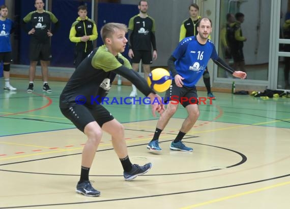 2022/23 Volleyball Herren Oberliga SG Helmstadt/Sinsheim vs VC Weil (© Siegfried Lörz)