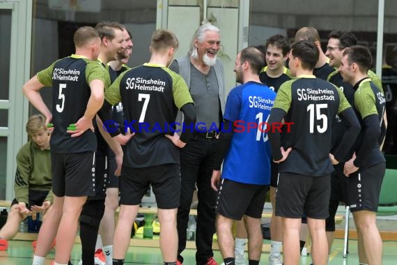 2022/23 Volleyball Herren Oberliga SG Helmstadt/Sinsheim vs VC Weil (© Siegfried Lörz)