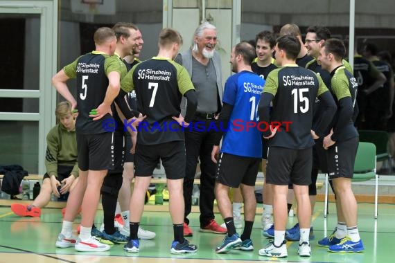 2022/23 Volleyball Herren Oberliga SG Helmstadt/Sinsheim vs VC Weil (© Siegfried Lörz)