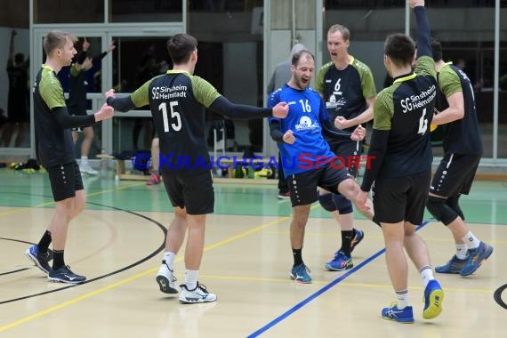 2022/23 Volleyball Herren Oberliga SG Helmstadt/Sinsheim vs VC Weil (© Siegfried Lörz)