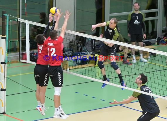 2022/23 Volleyball Herren Oberliga SG Helmstadt/Sinsheim vs VC Weil (© Siegfried Lörz)