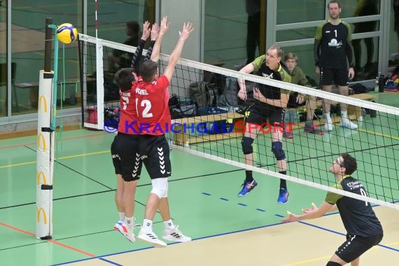 2022/23 Volleyball Herren Oberliga SG Helmstadt/Sinsheim vs VC Weil (© Siegfried Lörz)