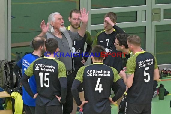 2022/23 Volleyball Herren Oberliga SG Helmstadt/Sinsheim vs VC Weil (© Siegfried Lörz)