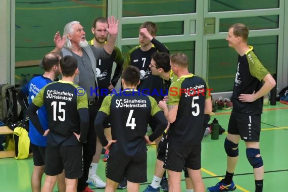 2022/23 Volleyball Herren Oberliga SG Helmstadt/Sinsheim vs VC Weil (© Siegfried Lörz)