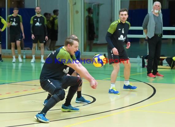 2022/23 Volleyball Herren Oberliga SG Helmstadt/Sinsheim vs VC Weil (© Siegfried Lörz)