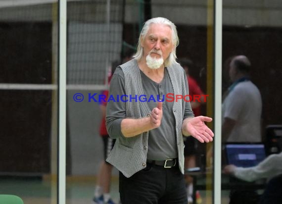 2022/23 Volleyball Herren Oberliga SG Helmstadt/Sinsheim vs VC Weil (© Siegfried Lörz)