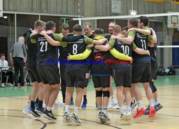 2022/23 Volleyball Herren Oberliga SG Helmstadt/Sinsheim vs VC Weil (© Siegfried Lörz)