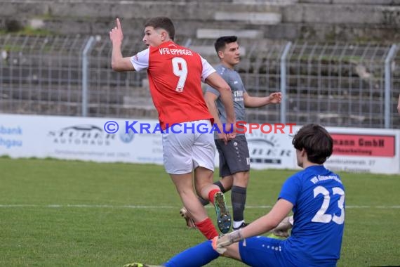 Saison 22/23 Verbandsliga Baden VfB Eppingen vs VfR Gommersdorf (© Siegfried Lörz)