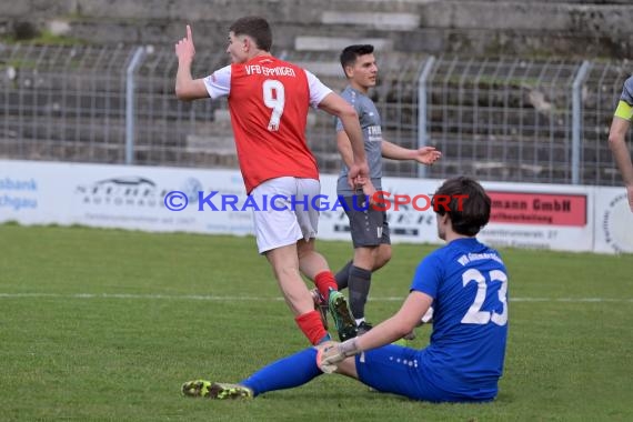 Saison 22/23 Verbandsliga Baden VfB Eppingen vs VfR Gommersdorf (© Siegfried Lörz)