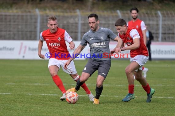 Saison 22/23 Verbandsliga Baden VfB Eppingen vs VfR Gommersdorf (© Siegfried Lörz)