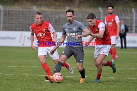 Saison 22/23 Verbandsliga Baden VfB Eppingen vs VfR Gommersdorf (© Siegfried Lörz)