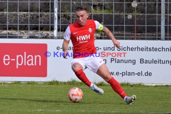 Saison 22/23 Verbandsliga Baden VfB Eppingen vs VfR Gommersdorf (© Siegfried Lörz)