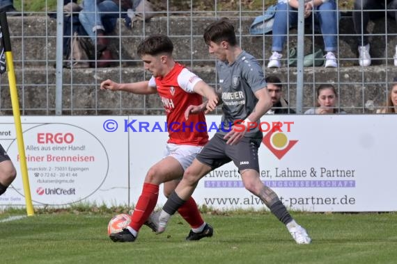 Saison 22/23 Verbandsliga Baden VfB Eppingen vs VfR Gommersdorf (© Siegfried Lörz)