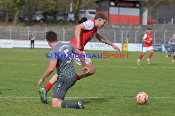 Saison 22/23 Verbandsliga Baden VfB Eppingen vs VfR Gommersdorf (© Siegfried Lörz)