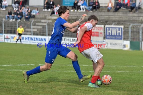 Saison 22/23 Verbandsliga Baden VfB Eppingen vs VfR Gommersdorf (© Siegfried Lörz)