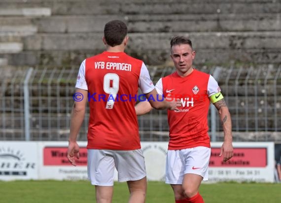 Saison 22/23 Verbandsliga Baden VfB Eppingen vs VfR Gommersdorf (© Siegfried Lörz)