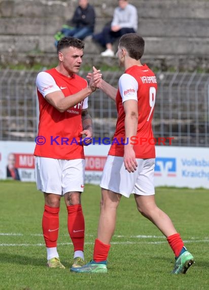 Saison 22/23 Verbandsliga Baden VfB Eppingen vs VfR Gommersdorf (© Siegfried Lörz)