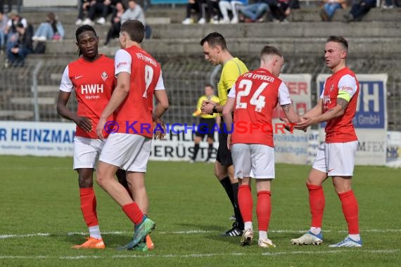 Saison 22/23 Verbandsliga Baden VfB Eppingen vs VfR Gommersdorf (© Siegfried Lörz)