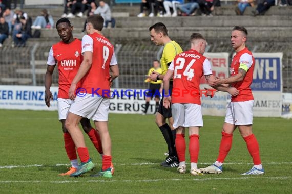 Saison 22/23 Verbandsliga Baden VfB Eppingen vs VfR Gommersdorf (© Siegfried Lörz)