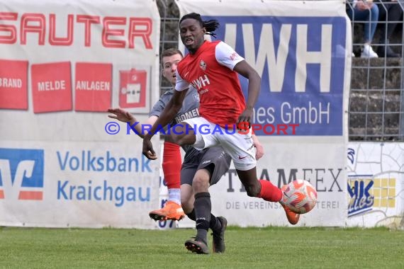 Saison 22/23 Verbandsliga Baden VfB Eppingen vs VfR Gommersdorf (© Siegfried Lörz)