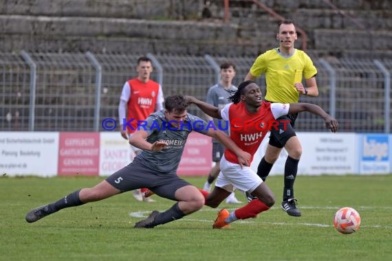 Saison 22/23 Verbandsliga Baden VfB Eppingen vs VfR Gommersdorf (© Siegfried Lörz)