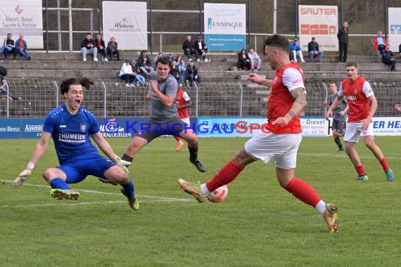 Saison 22/23 Verbandsliga Baden VfB Eppingen vs VfR Gommersdorf (© Siegfried Lörz)