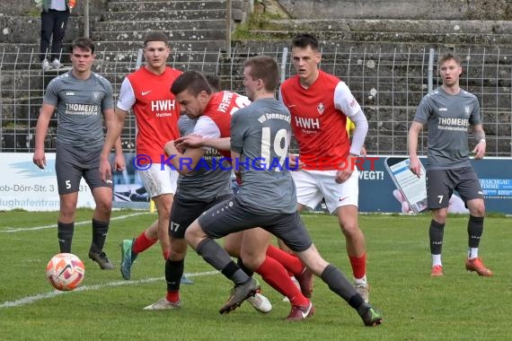 Saison 22/23 Verbandsliga Baden VfB Eppingen vs VfR Gommersdorf (© Siegfried Lörz)