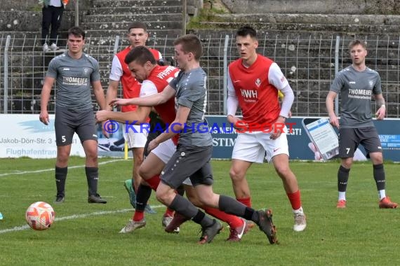 Saison 22/23 Verbandsliga Baden VfB Eppingen vs VfR Gommersdorf (© Siegfried Lörz)