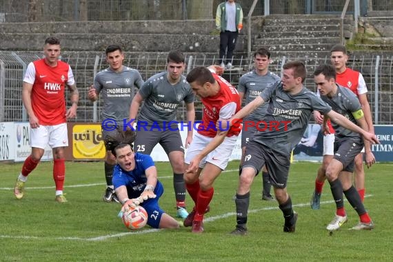 Saison 22/23 Verbandsliga Baden VfB Eppingen vs VfR Gommersdorf (© Siegfried Lörz)