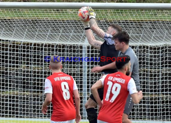 Saison 22/23 Verbandsliga Baden VfB Eppingen vs VfR Gommersdorf (© Siegfried Lörz)