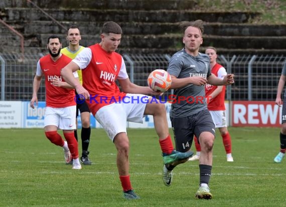 Saison 22/23 Verbandsliga Baden VfB Eppingen vs VfR Gommersdorf (© Siegfried Lörz)