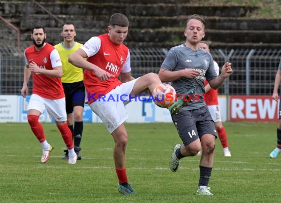 Saison 22/23 Verbandsliga Baden VfB Eppingen vs VfR Gommersdorf (© Siegfried Lörz)