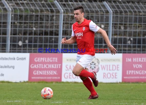 Saison 22/23 Verbandsliga Baden VfB Eppingen vs VfR Gommersdorf (© Siegfried Lörz)