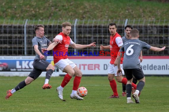 Saison 22/23 Verbandsliga Baden VfB Eppingen vs VfR Gommersdorf (© Siegfried Lörz)