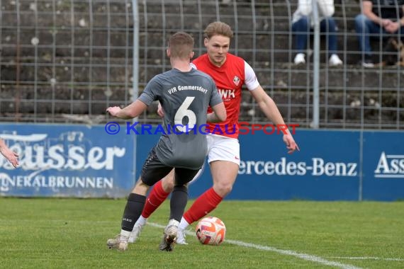 Saison 22/23 Verbandsliga Baden VfB Eppingen vs VfR Gommersdorf (© Siegfried Lörz)