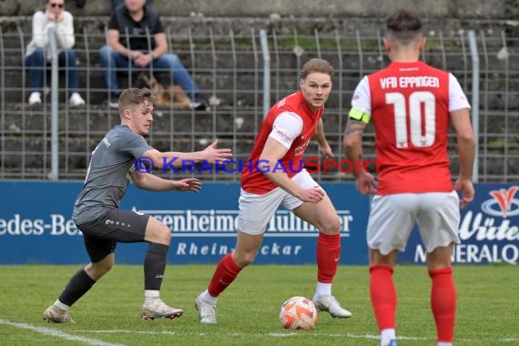 Saison 22/23 Verbandsliga Baden VfB Eppingen vs VfR Gommersdorf (© Siegfried Lörz)