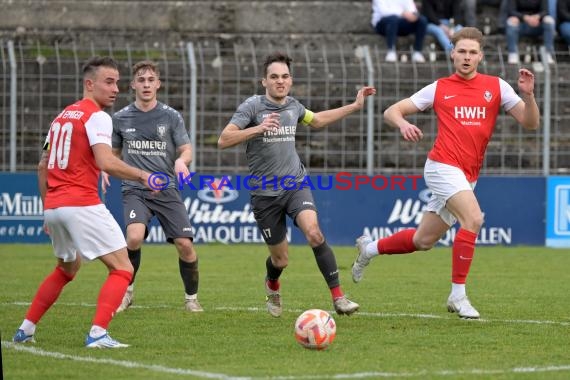 Saison 22/23 Verbandsliga Baden VfB Eppingen vs VfR Gommersdorf (© Siegfried Lörz)