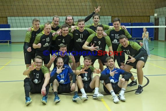 2022/23 Volleyball Herren Oberliga SG Helmstadt/Sinsheim vs VC Weil (© Siegfried Lörz)