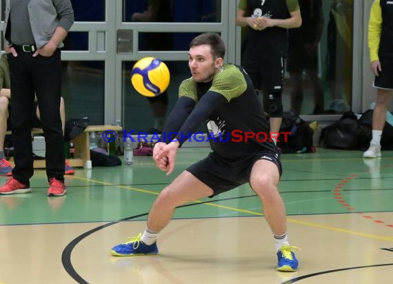 2022/23 Volleyball Herren Oberliga SG Helmstadt/Sinsheim vs VC Weil (© Siegfried Lörz)