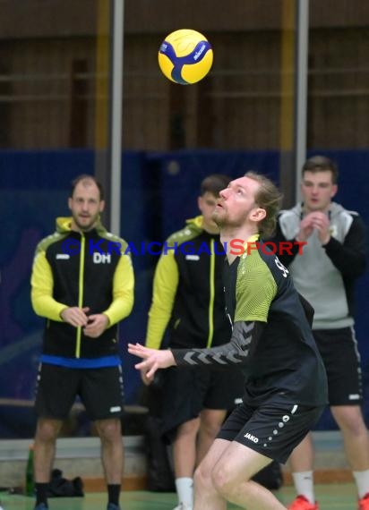 2022/23 Volleyball Herren Oberliga SG Helmstadt/Sinsheim vs VC Weil (© Siegfried Lörz)