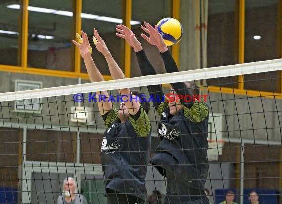 2022/23 Volleyball Herren Oberliga SG Helmstadt/Sinsheim vs VC Weil (© Siegfried Lörz)