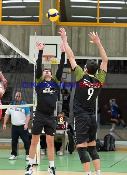 2022/23 Volleyball Herren Oberliga SG Helmstadt/Sinsheim vs VC Weil (© Siegfried Lörz)