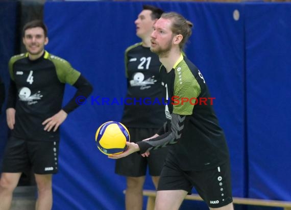 2022/23 Volleyball Herren Oberliga SG Helmstadt/Sinsheim vs VC Weil (© Siegfried Lörz)