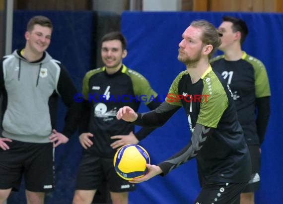 2022/23 Volleyball Herren Oberliga SG Helmstadt/Sinsheim vs VC Weil (© Siegfried Lörz)