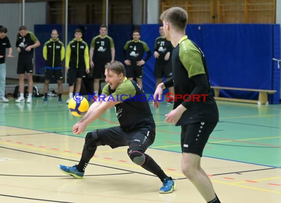 2022/23 Volleyball Herren Oberliga SG Helmstadt/Sinsheim vs VC Weil (© Siegfried Lörz)