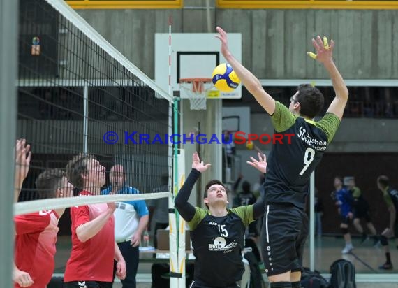 2022/23 Volleyball Herren Oberliga SG Helmstadt/Sinsheim vs VC Weil (© Siegfried Lörz)