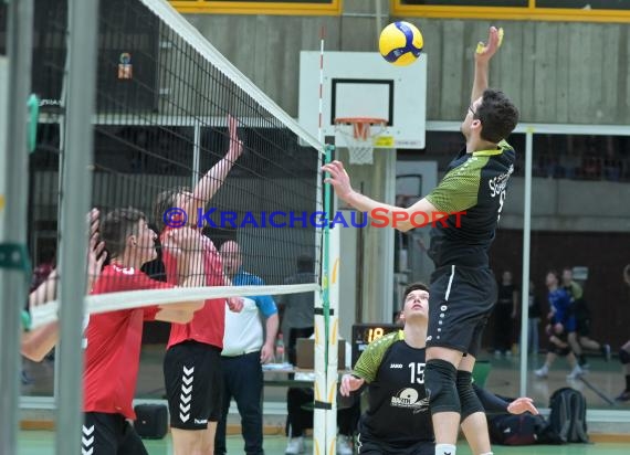 2022/23 Volleyball Herren Oberliga SG Helmstadt/Sinsheim vs VC Weil (© Siegfried Lörz)